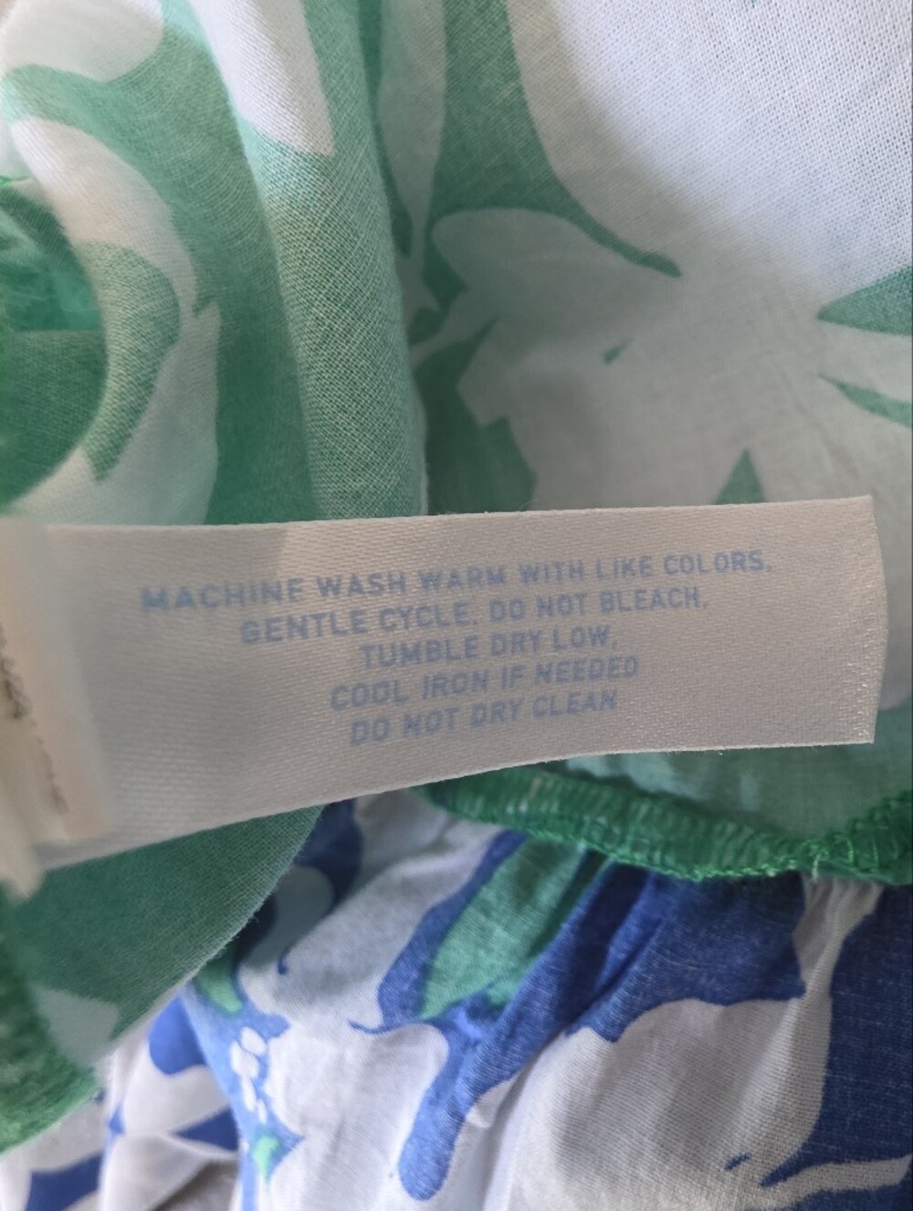 Southern Tide Green and Blue Floral Dress - Picture 13 of 13